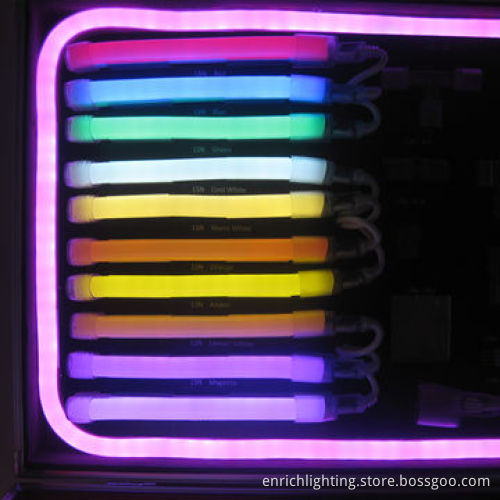 LED Neon Show Case, Various Colors, IP65 Rate, 50,000-hour Lifespan, 80 LEDs/mNew